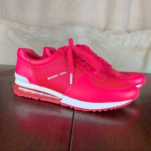 MICHAEL KORS Allie Leather Trainer Extreme NWOB